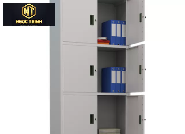 Tủ sắt sơn tĩnh điện gồm 6 khoang TS09K6N